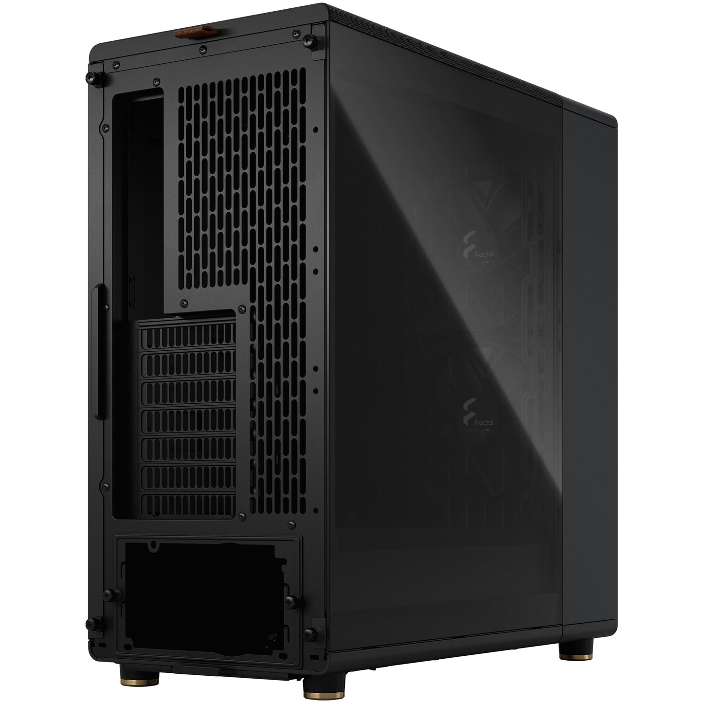 Midi Fractal Design North Charcoal Black Window Clear