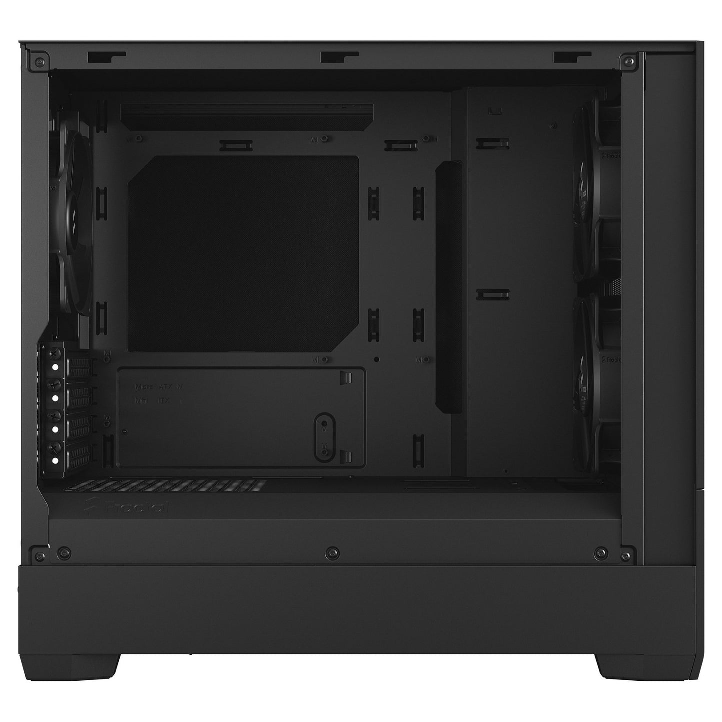 Midi Fractal Design Pop Mini Silent Black Solid