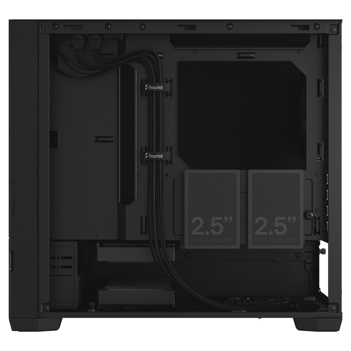 Midi Fractal Design Pop Mini Silent Black Solid