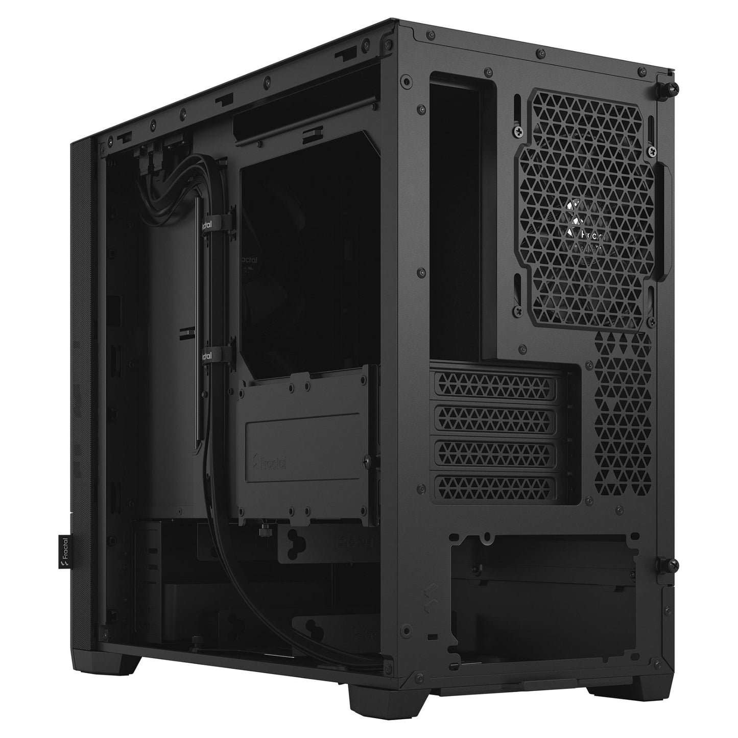 Midi Fractal Design Pop Mini Silent Black Solid