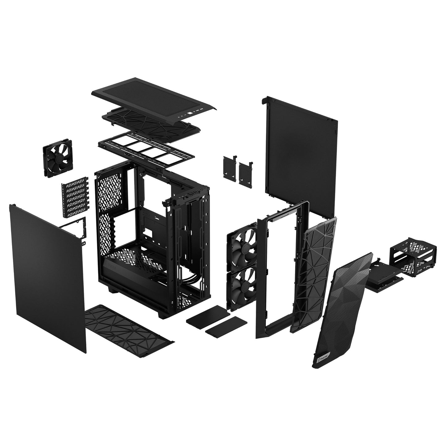 Midi Fractal Design Meshify 2 Compact Black
