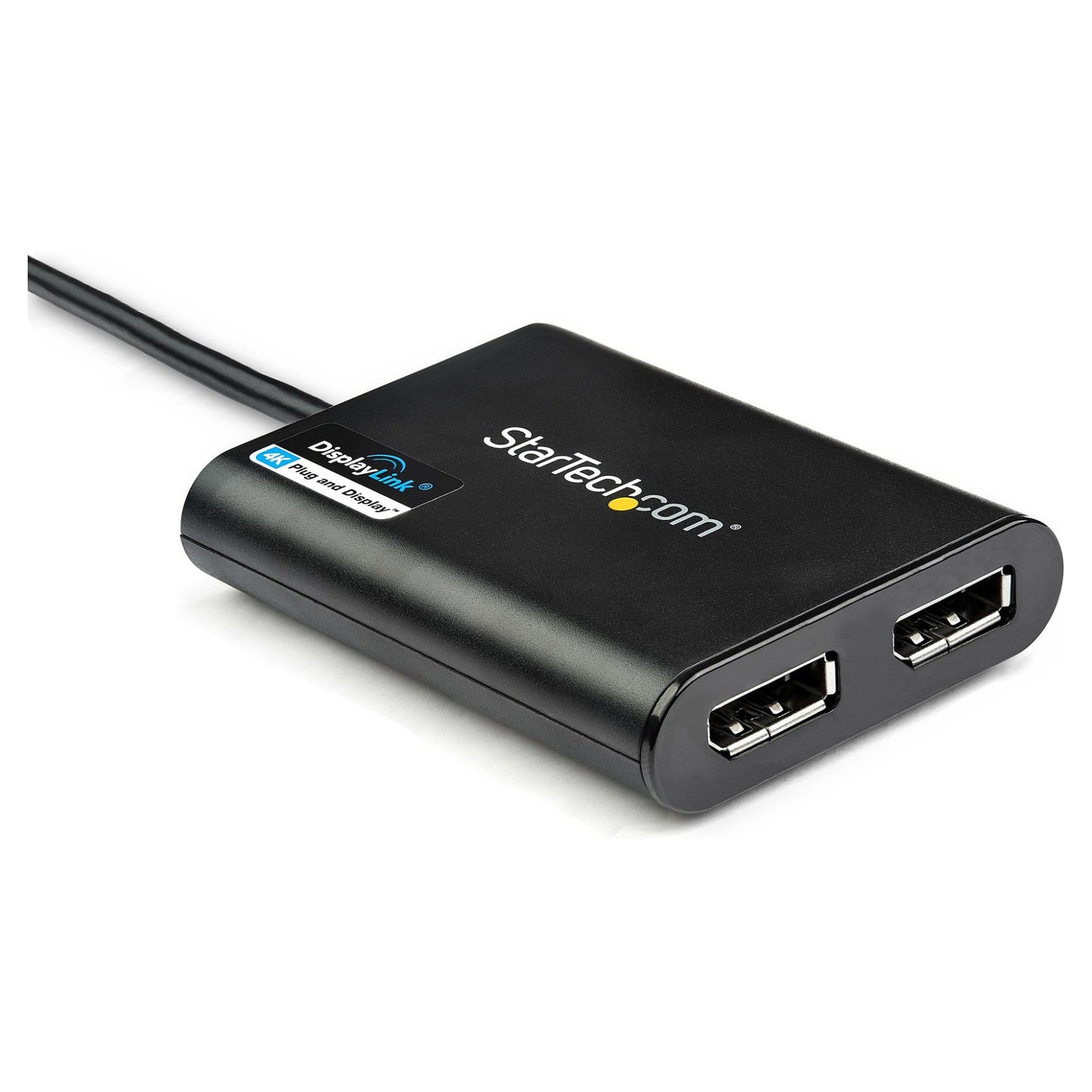 Adapter USB3.0 (ST) > 2x DisplayPort (BU) 4K 60Hz 30cm StarTech.com Black