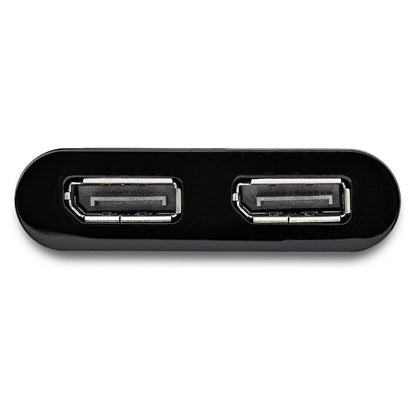 Adapter USB3.0 (ST) > 2x DisplayPort (BU) 4K 60Hz 30cm StarTech.com Black