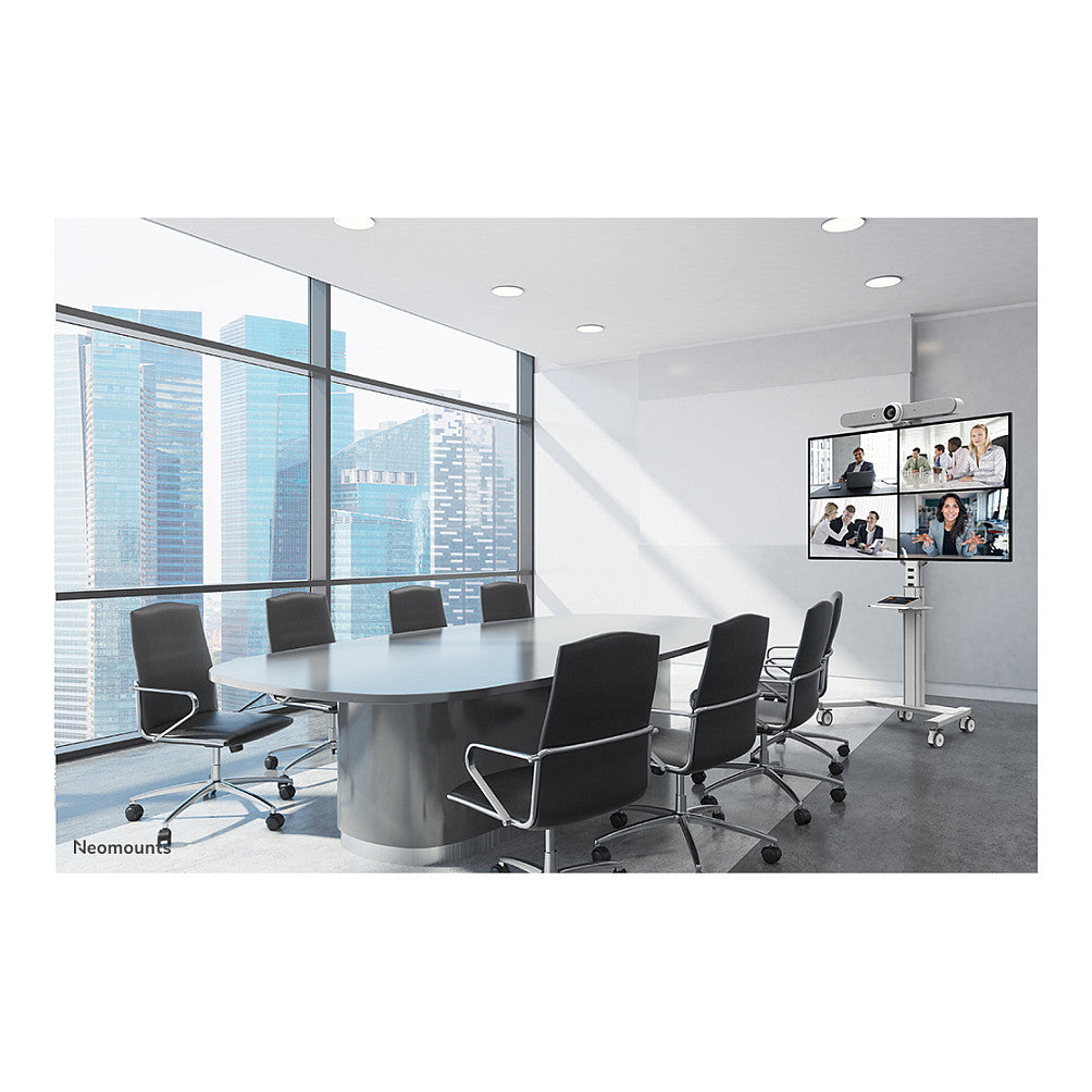 Neomounts FL50S-825WH1 mobiler Bodenständer für 37-75" Bildschirme - Weiß