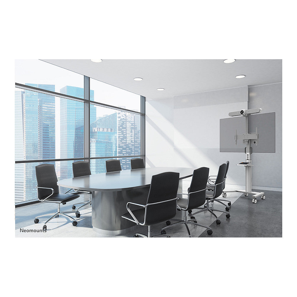 Neomounts FL50S-825WH1 mobiler Bodenständer für 37-75" Bildschirme - Weiß