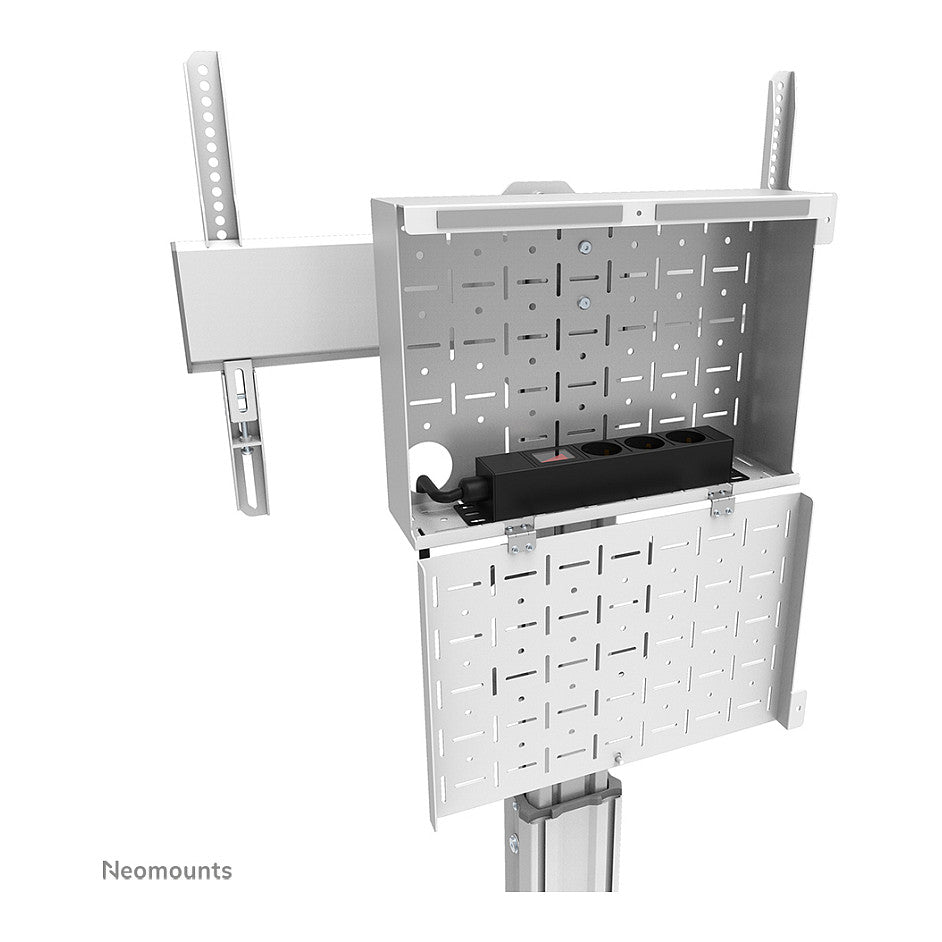 Neomounts FL50S-825WH1 mobiler Bodenständer für 37-75" Bildschirme - Weiß