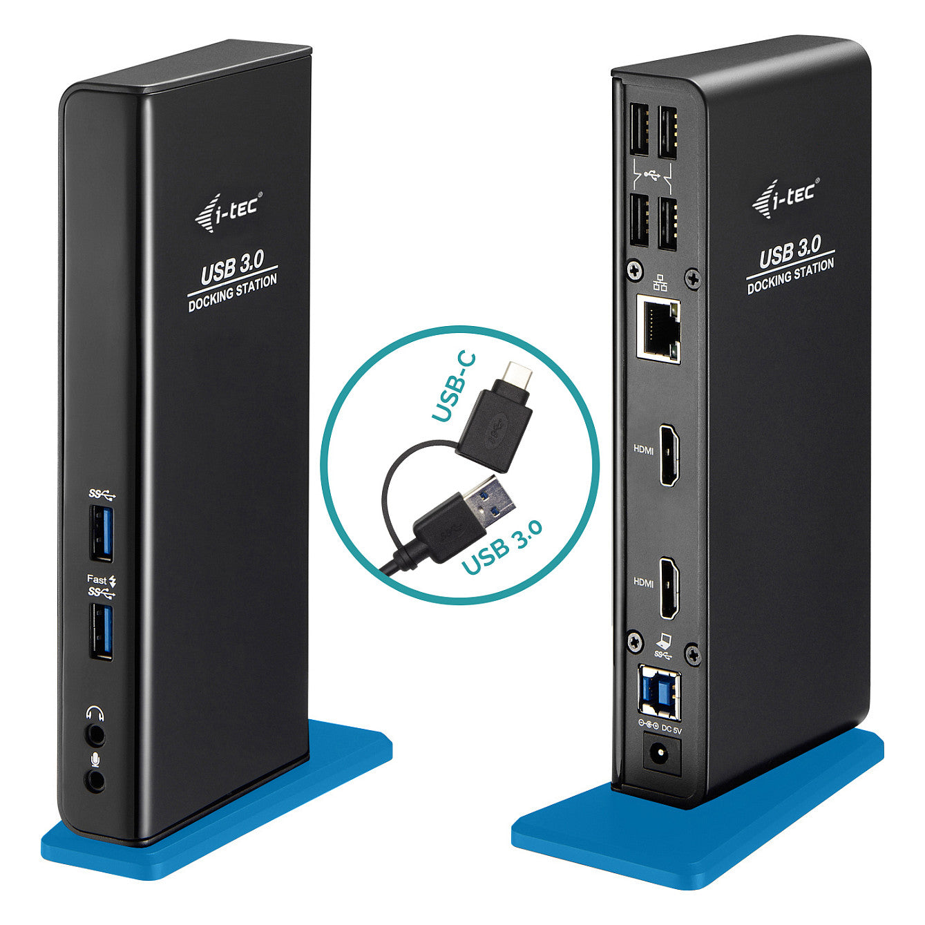 D I-TEC USB 3.0 Dual HDMI Docking Station