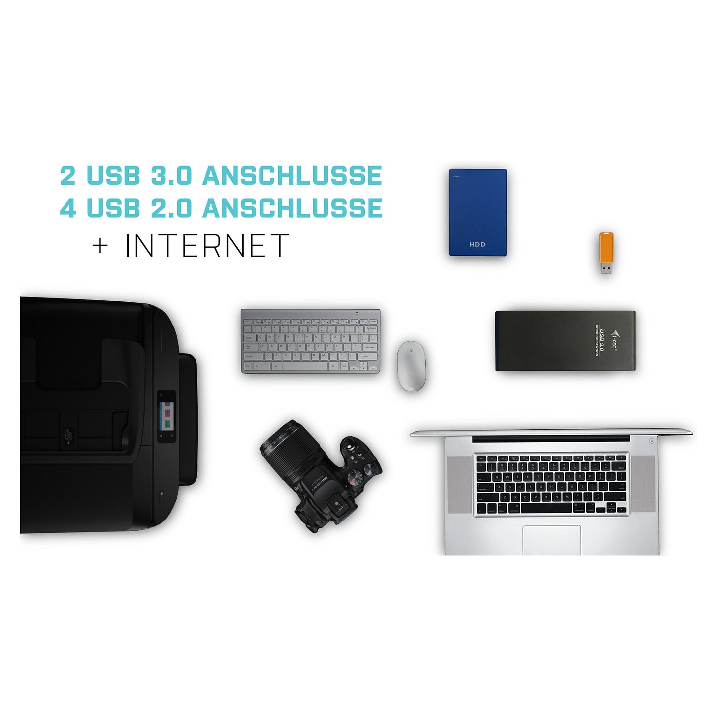 D I-TEC USB 3.0 Dual HDMI Docking Station