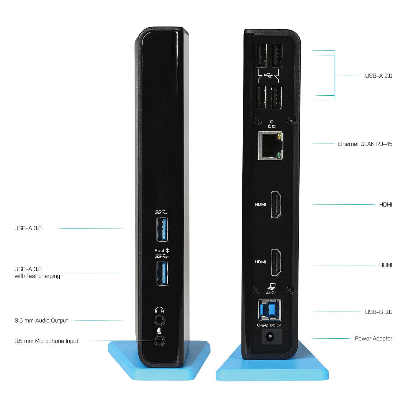 D I-TEC USB 3.0 Dual HDMI Docking Station