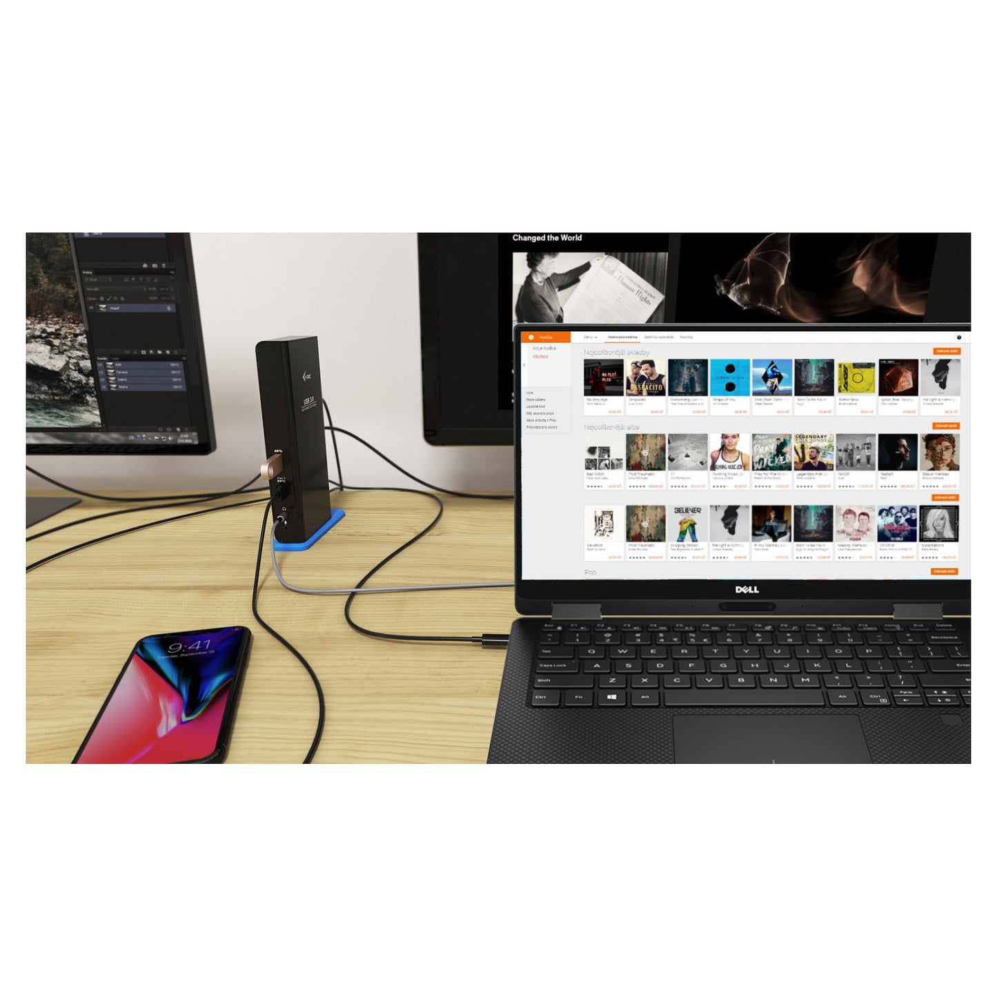 D I-TEC USB 3.0 Dual HDMI Docking Station