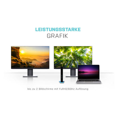 D I-TEC USB 3.0 Dual HDMI Docking Station