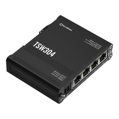 4P Teltonika TSW304 Industrial GSwitch Din RAIL