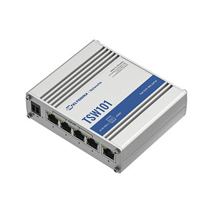 5P Teltonika TSW101 Industrial GSwitch 4x PoE+ (60W)