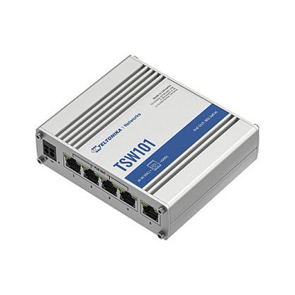 5P Teltonika TSW101 Industrial GSwitch 4x PoE+ (60W)