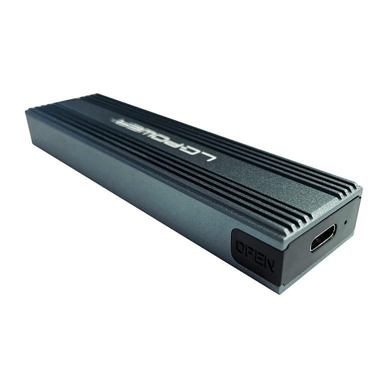 M.2 LC-M2-C-MULTI-3 LC-Power USB3.2 M.2-SSD-Gehäuse (NVMe & SATA)