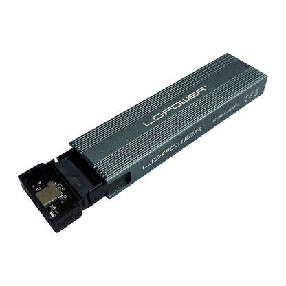 M.2 LC-M2-C-MULTI-3 LC-Power USB3.2 M.2-SSD-Gehäuse (NVMe & SATA)