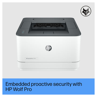 HP LaserJet Pro 3002dn S/W-Laserdrucker A4 33S./Min. LAN Duplex