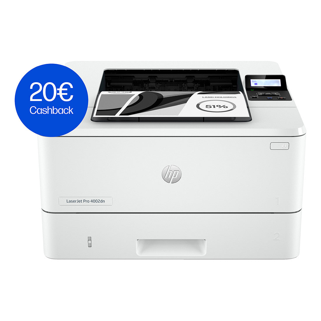 L HP LaserJet Pro 4002dn S/W-Laserdrucker A4 40 S./Min LAN Duplex