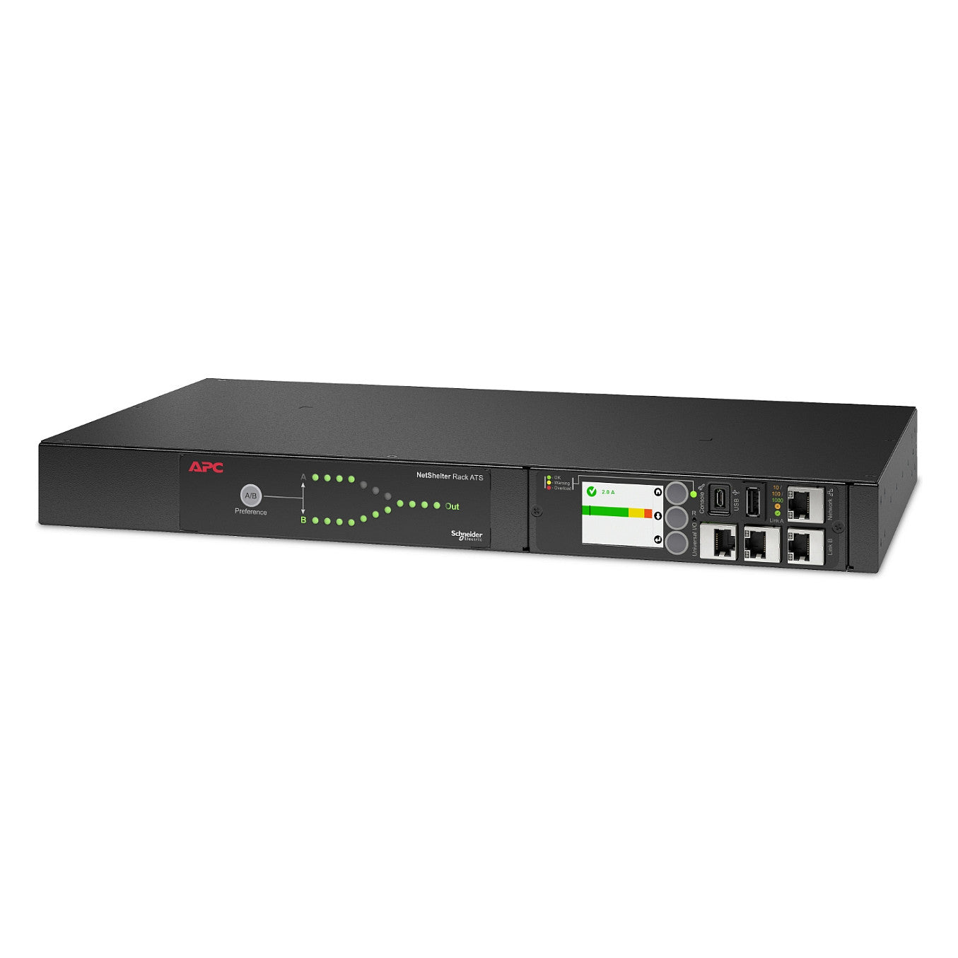 APC NetShelter Rack automatisches Netzumschaltgerät AP4423A 1HE