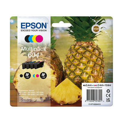 Epson Tinte 604 C13T10G64010 4er Multipack (BKCMY)