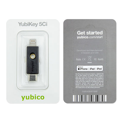 YubiKey 5Ci USB-C/lightning