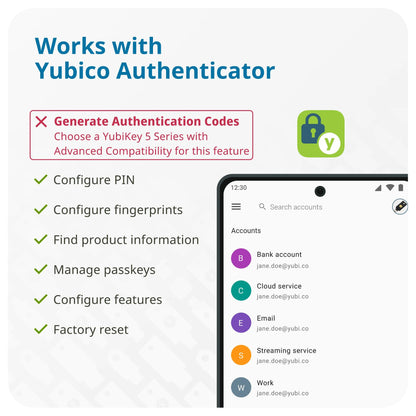 YubiKey C Bio (FIDO Edition)