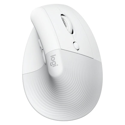 Logitech Lift Vertical Ergonomic wireless off-white