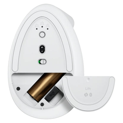 Logitech Lift Vertical Ergonomic wireless off-white