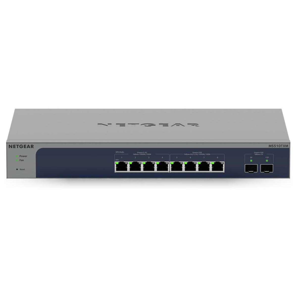 8P Netgear MS510TXM RM SFP+