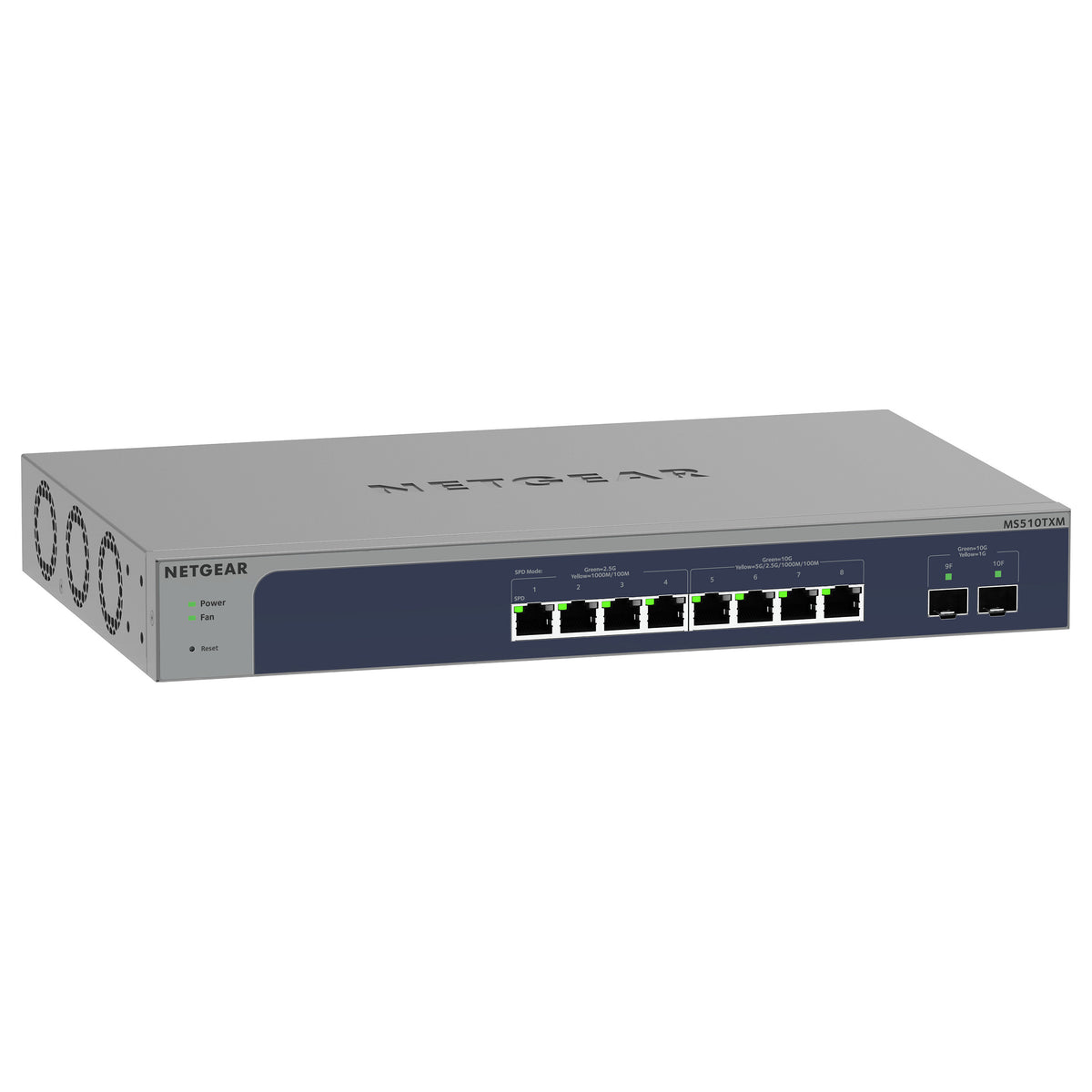 8P Netgear MS510TXM RM SFP+