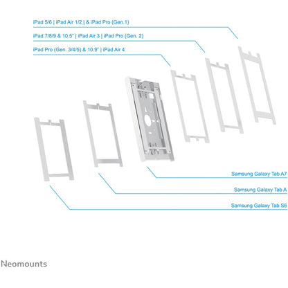 Neomounts WL15-650WH1 Tablet-Wandhalterung für 9.7-11'' Tablets White