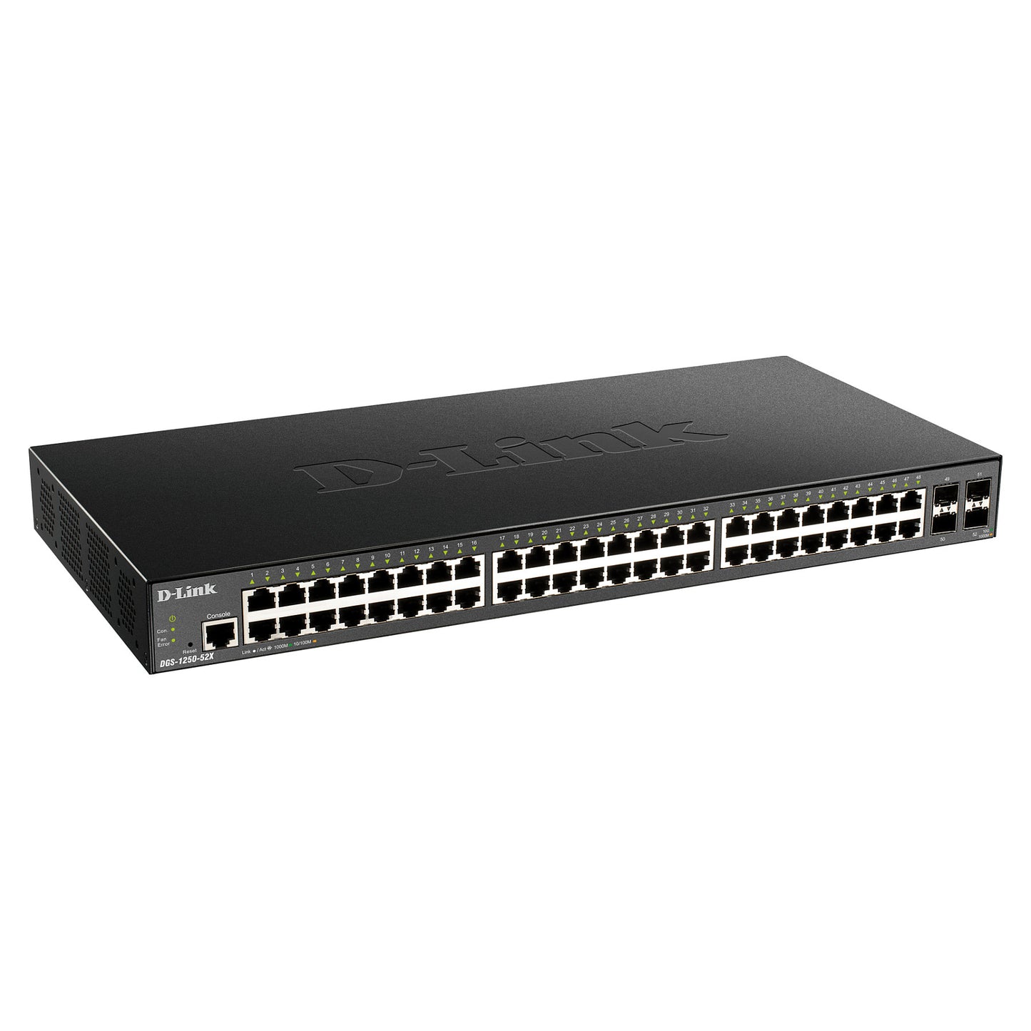 48+4P D-Link DGS-1250-52X/E 4x SFP+ M RM