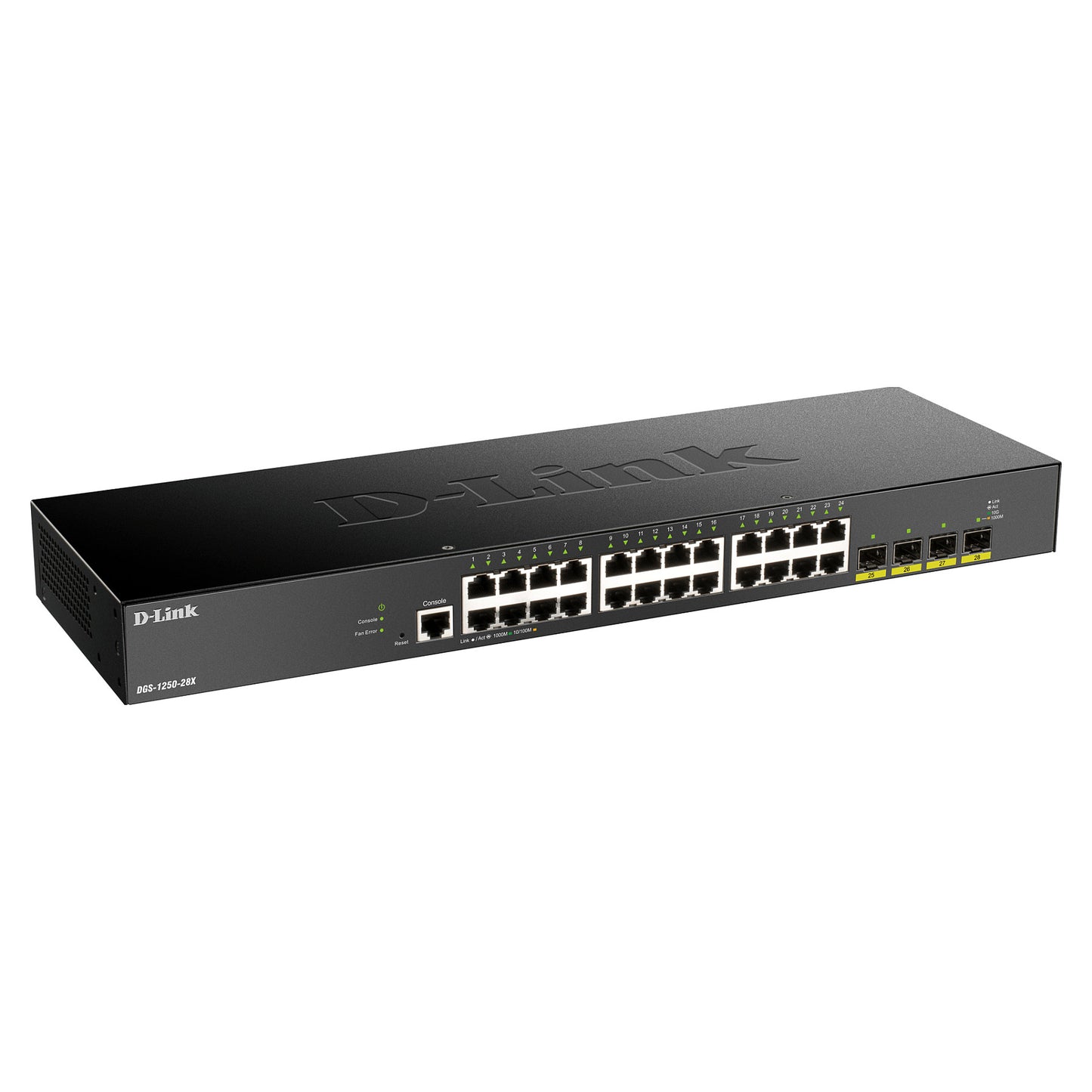 24+4P D-Link DGS-1250-28X 4x SFP+ M RM