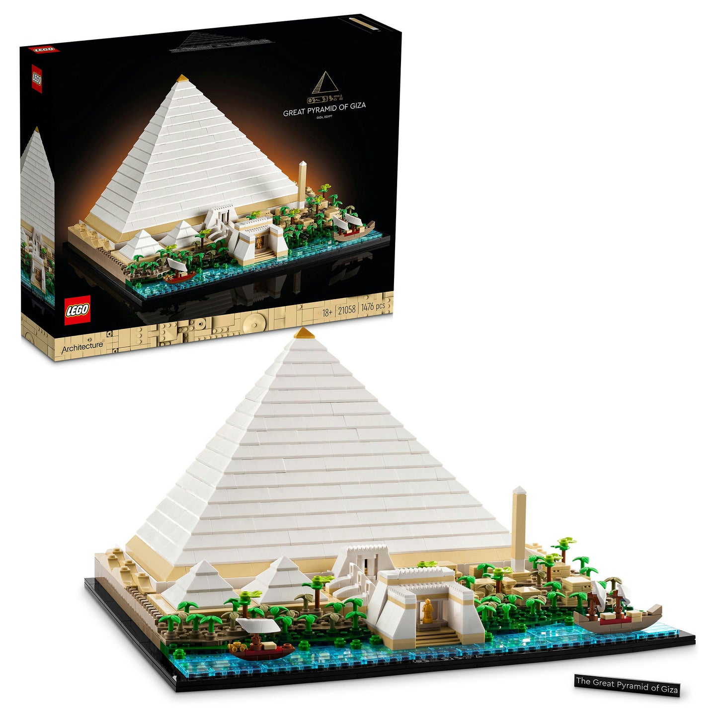 LEGO ARCHITECTURE Cheops-Pyramide 21058