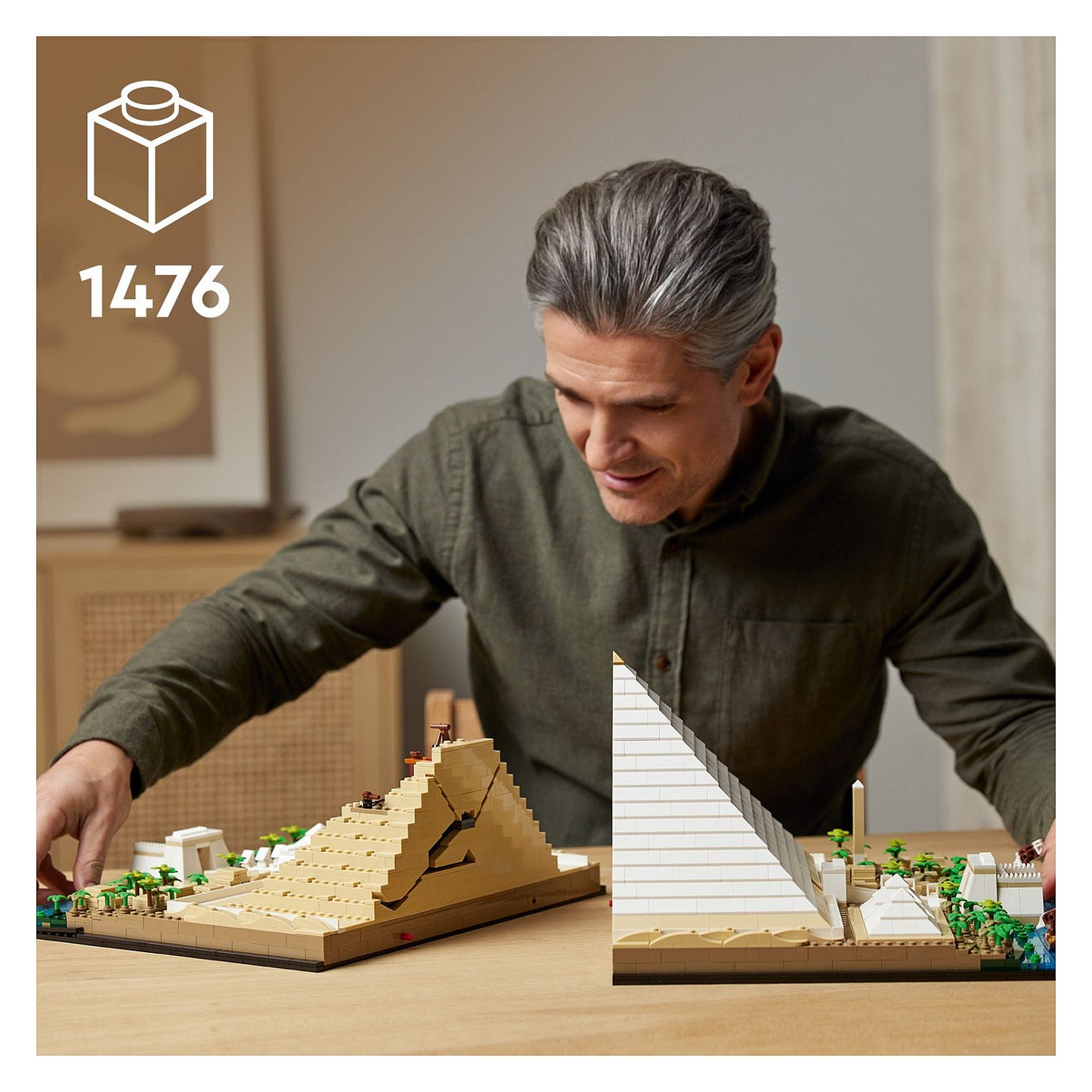 LEGO ARCHITECTURE Cheops-Pyramide 21058