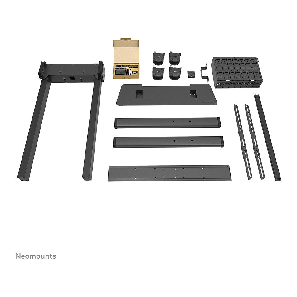 Neomounts FL55-875BL1 motorisierter Bodenständer für 55-100" Bildschirme - Schwarz