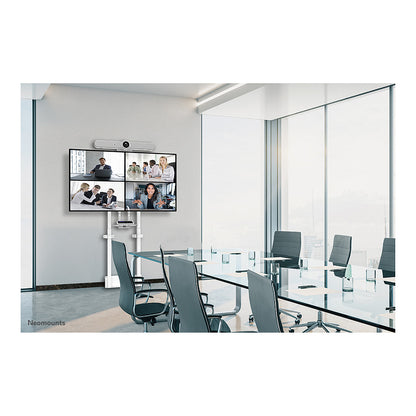 Neomounts Motorisierte Wandhalterung für Flachbild-Fernseher bis 100'' (254 cm) 110Kg WL55-875WH1 White