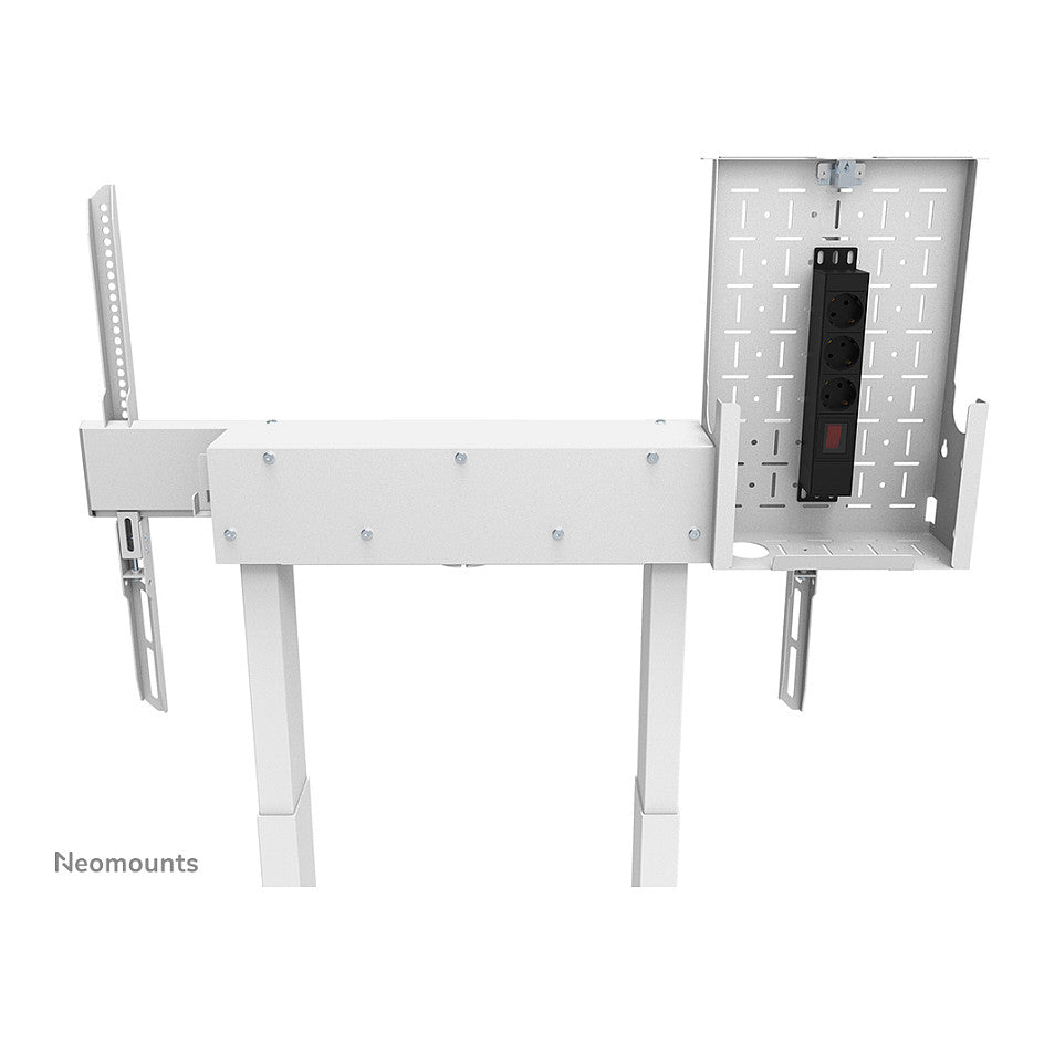 Neomounts Motorisierte Wandhalterung für Flachbild-Fernseher bis 100'' (254 cm) 110Kg WL55-875WH1 White
