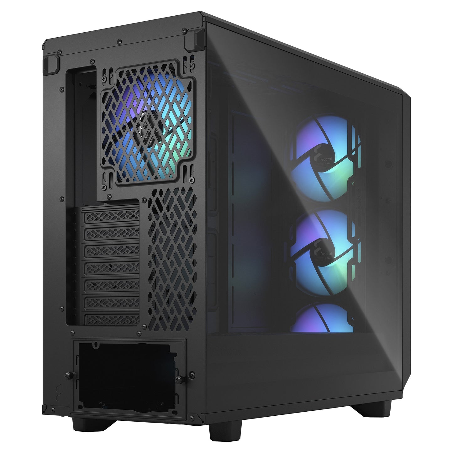 Midi Fractal Design Meshify 2 Lite RGB Black Window