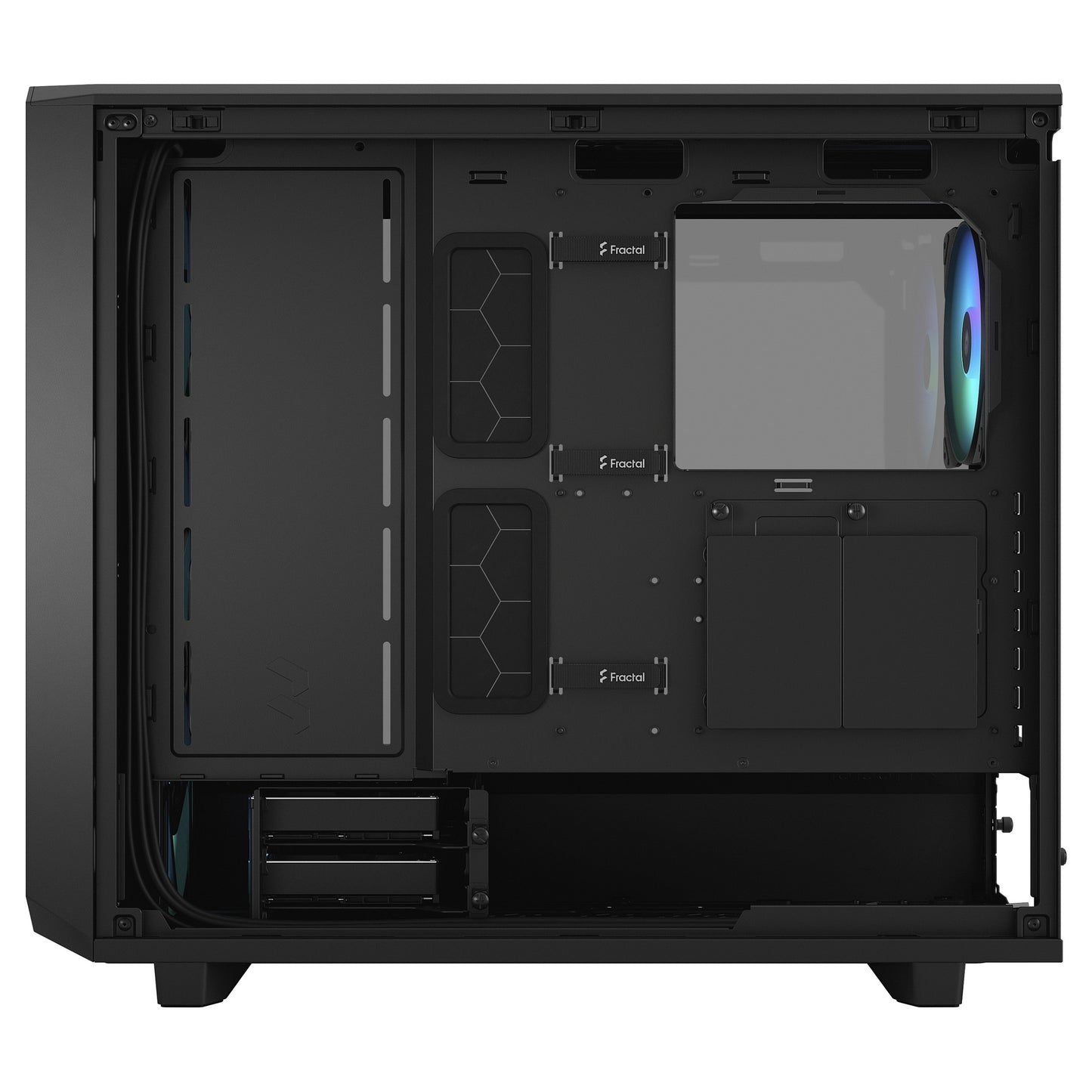 Midi Fractal Design Meshify 2 Lite RGB Black Window