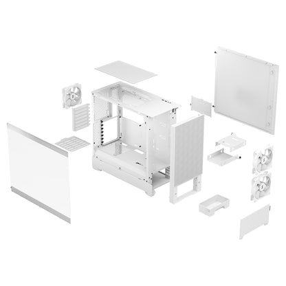 Midi Fractal Design Pop Air RGB White Window