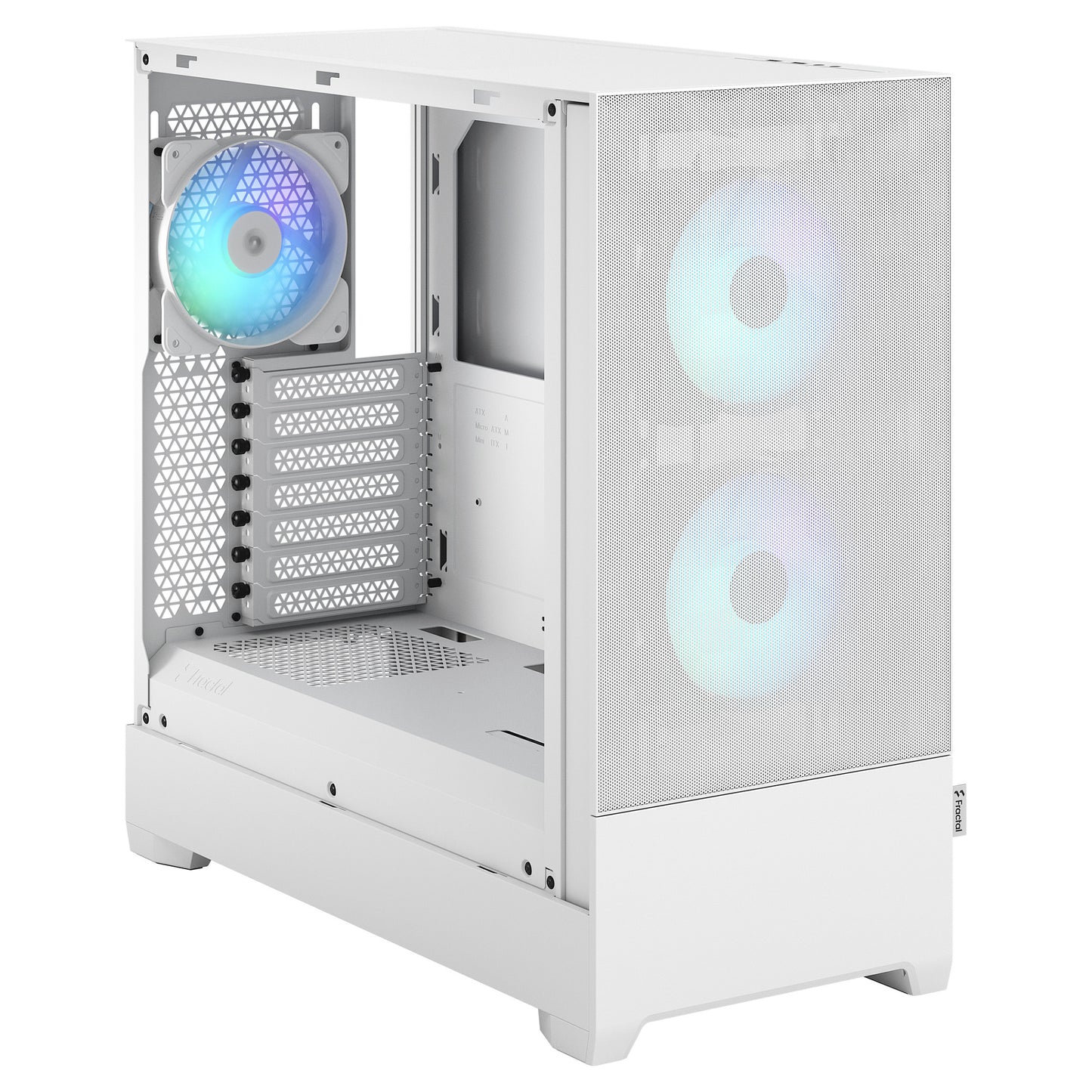 Midi Fractal Design Pop Air RGB White Window
