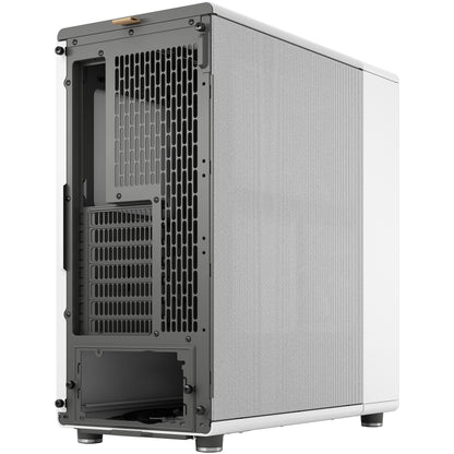 Midi Fractal Design North Chalk White Window Mesh