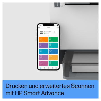 L HP LaserJet Tank MFP 1604w S/W-Laserdrucker 3in1 A4 Wifi Bluetooth-LE