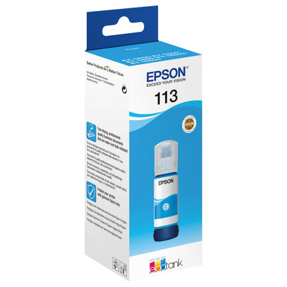 Epson Tinte 113 C13T06B240 Pigment Cyan bis zu 6.000 Seiten
