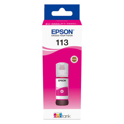 Epson Tinte 113 C13T06B340 Pigment-Magenta bis zu 6.000 Seiten