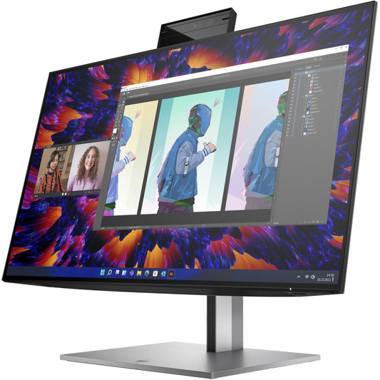 60,5cm/23,8'' (2560x1440) HP Z24m G3 16:9 5ms IPS HDMI DisplayPort USB-C VESA Pivot Speaker Webcam QHD Silver