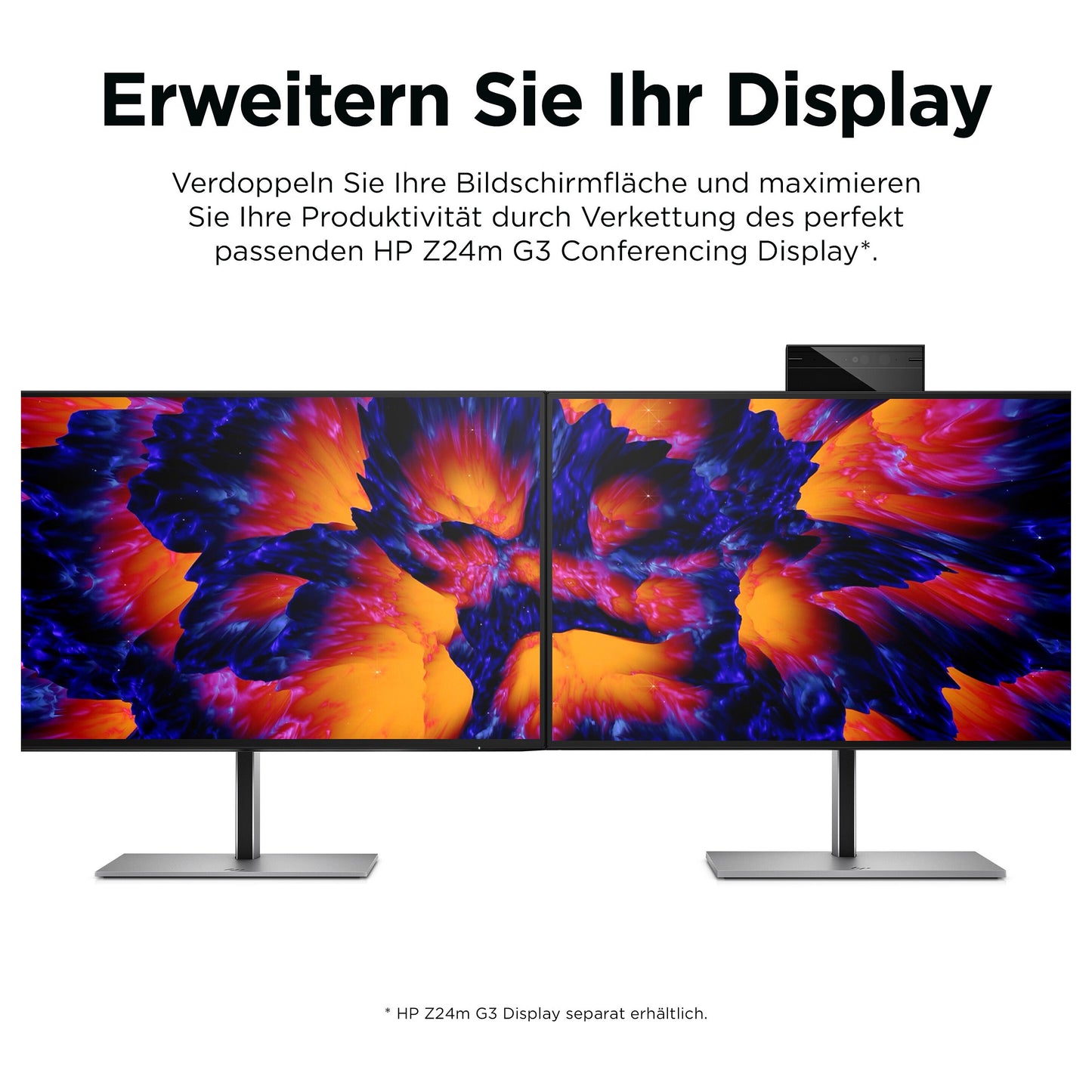 60,5cm/23,8'' (2560x1440) HP Z24q G3 16:9 5ms IPS HDMI DisplayPort VESA Pivot QHD Silver