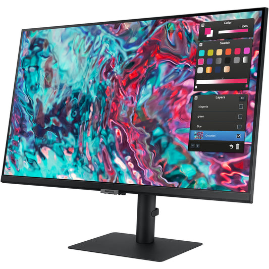 68,6cm/27'' (3840x2160) Samsung ViewFinity S8 S27B800TGU 16:9 5ms IPS HDMI 2xThunderbolt4 VESA Pivot 4K Black