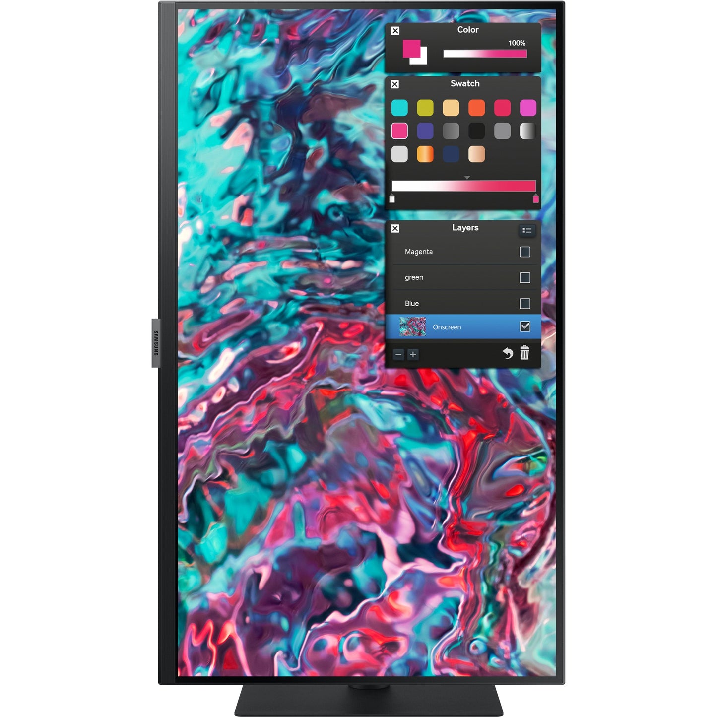 68,6cm/27'' (3840x2160) Samsung ViewFinity S8 S27B800TGU 16:9 5ms IPS HDMI 2xThunderbolt4 VESA Pivot 4K Black